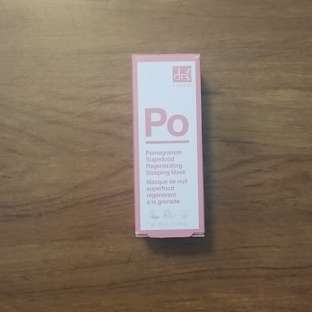 💜 Pomegranate sleeping mask